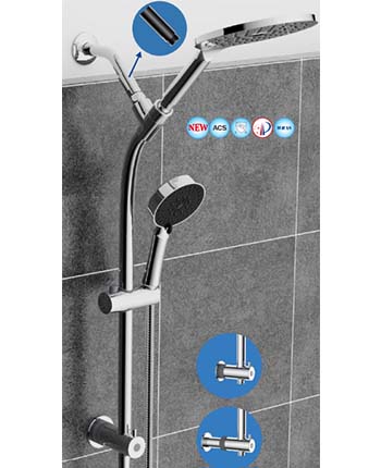 SB25913560-02CP<br/>Unique Drill-free Slide Bar Combo