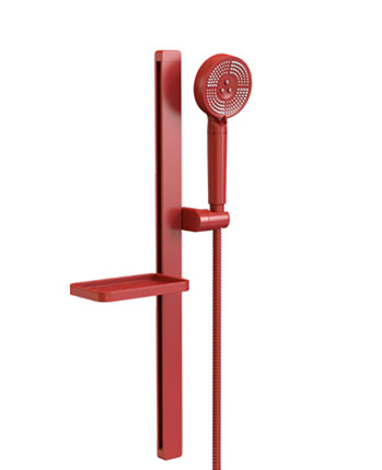 SB26353690-01RD<br/>Drill less sliding storage lever  setting is adjustable shower arm.