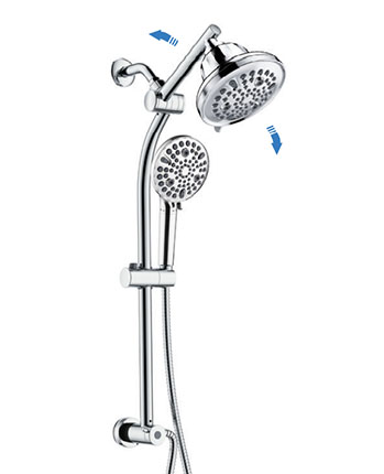 SB25209752CP<br/>Drill-free Sliding Bar Set with adjustable